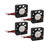 yaoqijie 4pcs 4010 24V&12V Cooling Fan For 3D Printer, DC 2Pin 40X40X10mm Hydraulic Bearing Brushless 3D Printer Cooling Fan lasting(4PC 12V)