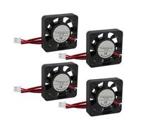 yaoqijie 4pcs 4010 24V&12V Cooling Fan For 3D Printer, DC 2Pin 40X40X10mm Hydraulic Bearing Brushless 3D Printer Cooling Fan lasting(4PC 24V)