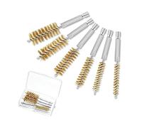 yaoqijie 6 PCS Drilling Brush, Including Different Sizes Of 1/4 Inch Hex Shank Cleaning Brush, Suitable For Percussion Drills