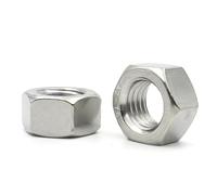 yaoqijie A2-70 304 Stainless Steel Hex Hexagon Nuts M1 .2 .4 .6 M2 .5 M3 M4 M5 M6 M8 M10 M12 M16 M20 M24 1/2/5/10/20/25/30/100pcs lasting