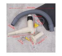 yaoqijie Drainage Tee Adapter Drainage Pipe Fitting For Washing Machine Dryer Drain With Extended Drainage Hose