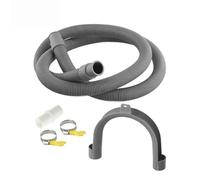 yaoqijie Washing Machine Drain Hose 1.5/2/3meter Drain Extension Pipe Spare Parts For Dishwasher Washer Household Equipment Accessories lasting(1.5M)