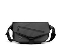 YAOSEN Messenger Bag, Messenger Backpack for Men, Men's Crossbody Bag, Men's Cross Body Backpack for Travel, Work, Outdoor Activities, Black, 10 cm x 38 cm x 22 cm