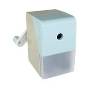 YAOTROOP Pencil Sharpeners Manual Sharpener Desktop Colored Pencil Sharpener Handheld Children Kids Gift School Stationery Office Students Supplies(Blue)