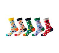 YAOTT 5 Pairs Womens Art Socks Comfortable Warm Cosy Socks Winter Funny Socks Casual Funny Cute Patterned Soft Socks Colorful Cartoon Socks,35,One Size