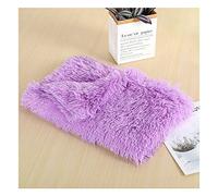 YAOTT Fluffy Plush Soft Warm Washable Blanket for Dogs and Cats Calming Anti-Anxiety Blankets for Pets and Puppies Warm Cozy Throws for Pets Sofa Bed Purple 56×36CM