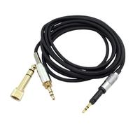 Yaowanguan Audio Cable for Sennheiser HD6 MIX HD7 DJ HD8 DJ HD515 HD518 HD558 HD598 HD549 HD569 HD579 HD595 HD599 Headphones,Replacement 3.5mm/6.35mm Male to 2.5mm Male Cord Wire