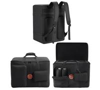 Yaowanguan Carrying Case for Marshall Bromley 450 Speaker, Black | Portable Party Speaker Compatible, Travel Bag Cover Backpack, Fits Accessories