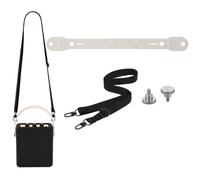 Yaowanguan Carrying Strap & Shoulder Strap for Marshall Stockwell 3/2 | Travel Silicone Handle & Adjustable Strap for Marshall Stockwell III / II Bluetooth Speaker, Removeable Accessories, White