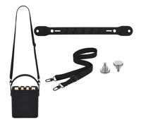 Yaowanguan Carrying Strap & Shoulder Strap for Marshall Stockwell 3/2 | Travel Silicone Handle & Adjustable Strap for Marshall Stockwell III / II Bluetooth Speaker, Removeable Accessories, Black