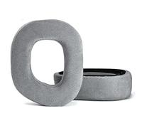 Yaowanguan HS80 RGB Ear Pads Cushions for CORSAIR HS80 RGB Wireless Premium Gaming Headset,Grey Thicker Velvet & Memory Foam Headphones Replacement Repair Earpads