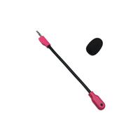 Yaowanguan Replacement Mic Microphone for Logitech G PRO X2 Lightspeed Wireless Game Headset,Detachable Game Boom Lossless sound Game Microphone,Applicable only to for Logitech G PRO X2 Mic,Pink