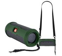 Yaowanguan Silicone Case for JBL Flip Essential 2 Portable Bluetooth Speaker,Flip Essential 2 Portable Protective Travelling Cover Sleeve(Green)