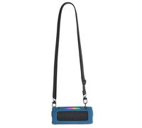 Yaowanguan Silicone Case for JBL Grip Compact Bluetooth Speaker,for JBL Grip Portable Travel Sleeve Protective Skin Carrying Cover w/Shoulder Strap & Carabiner,Blue