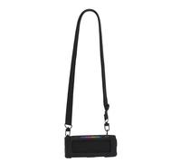 Yaowanguan Silicone Case for JBL Grip Compact Bluetooth Speaker,for JBL Grip Portable Travel Sleeve Protective Skin Carrying Cover w/Shoulder Strap & Carabiner,Black
