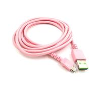 Yaowanguan USB Quick Charging Cable for Razer Naga Pro/DeathAdder V2 Pro/Viper Ultimate/Basilisk Ultimate Gaming Mouse,Replacement Micro USB Charger Cable Wire(Pink)