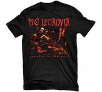 YAOWEI Pig Destroyer Prowler in The Yard T-Shirt Black L