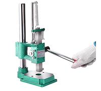 YAOYAOO Manual Desktop Hand Punch Press Machine Arbor Press Tool for Crimping Forming Cutting Twisting of Wood Aluminum Plastic Processing, Supply Pressure: 160kg/320kg