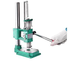 YAOYAOO Manual Desktop Hand Punch Press Machine Arbor Press Tool for Crimping Forming Cutting Twisting of Wood Aluminum Plastic Processing, Supply Pressure: 160kg/320kg