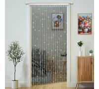 YaoYue Crystal Beaded Curtain Door Curtains Room Divider Hanging Diamond Acrylic Beads for Doorway Hippie Closet Bedroom Wall Window Backdrop Decor (35.5×79in/90×200cm, Crystal)