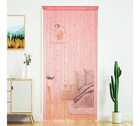 YaoYue Door Bead Curtain String Curtains Door Tassel Hanging Beads Fringe Hippie Room Divider Window Hallway Entrance Wall Closet Bedroom Privacy