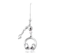 yaozeio Music Note Headphone Phone Charm for Backpack Bag Accessory Charms for Dj Music Lover Keychain for Musician Christmas Birthday Gifts for Brother Sister Headphone Phone Chain Strap Lanyard