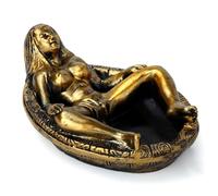 YAPAILANG Ashtray,Resin Ashtray Beauty Bathing Figurine Sexy Women Cigarette Tray Decor