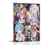 YAPING Anime (ReZero Starting Life in Another World) Poster Modern Home Kitchen Dormitory Kids Room Mural 20 x 30 inches (50 x 75 cm)