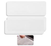 YAPKOLV 3 PCS Universal Silicone Keyboard Protector, Washable, Flexible, Protects Against Dust and Liquids, for Laptops from 15 to 17 Inches (36.5 x 13.5 cm) (Transparent)