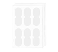 YAPKOLV 36 Pieces Ear Lobe Support, Ear Back Straps, Earring Patches, Ear Shape Correctors, Ear Corrector Pads with Adhesive Backing (Clear) Ear Makeup Applicator