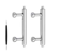 yaponuk 6PCS Quick Release Lugs Spring Bar For MAURICE LACROIX AIKON AI6038 AI6008 AI1018 AI6007 AI6058 Watch Strap Connecting Rod(AI-6007)