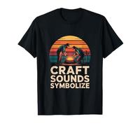 Yapper SLP Retro Forge Sunset Soundsmith Symbol T-Shirt