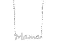 YAPUYAPUM Mama Necklace For Women-Silver, Gold & Rose Gold Mom Jewelry For Women, Gifts For New Mom, Birthday Gift For Mom, Expecting Mom Gift For Pregnant Friend, Mom To Be Gifts With Cards
