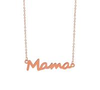 YAPUYAPUM Mama Necklace For Women-Silver, Gold & Rose Gold Mom Jewelry For Women, Gifts For New Mom, Birthday Gift For Mom, Expecting Mom Gift For Pregnant Friend, Mom To Be Gifts With Cards