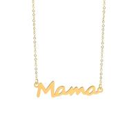YAPUYAPUM Mama Necklace For Women-Silver, Gold & Rose Gold Mom Jewelry For Women, Gifts For New Mom, Birthday Gift For Mom, Expecting Mom Gift For Pregnant Friend, Mom To Be Gifts With Cards