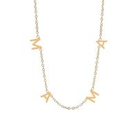 YAPUYAPUM Mama Necklace For Women-Silver, Gold & Rose Gold Mom Jewelry For Women, Gifts For New Mom, Birthday Gift For Mom, Expecting Mom Gift For Pregnant Friend, Mom To Be Gifts With Cards