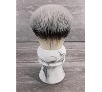 Yaqi Everest 24mm White Marble Synthetic Hair Shaving Brush R210302