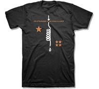 YAQINUO Joe Strummer & The Mescaleros Mens Streetcore T Shirt Black L