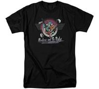 YAQINUO kute The Regular Show Mordecai & The Rigbys T Shirt Mens Cartoon Merch Black L
