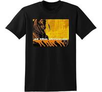 YAQINUO Men's at The Drive in T Shirt Relationship of Command Vinyl Cover Black L