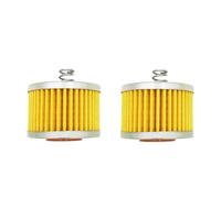 YAQITR 2-pack Oil Filter 1570120-B Compatible with Royal Enfield 1570120/B METEOR/CLASSIC/HUNTER/BULLET 350