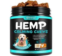 YaqvYoNg Calming Treats for Dogs, 150 Chews Hemp-Based Calming Chews for Dogs - Supports Relaxation During Separation, Barking, Fireworks & Thunderstorms - with Natural Ingredients(Chicken)
