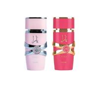 Yara Eau de Parfum Spray + 100ml Yara Candy Eau de Parfum Spray for Women - Pack of 2