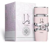 Yara Pink Eau de Parfum for Women 100ml | Long Lasting Floral Fruity Perfume | Elegant Feminine Everyday & Evening Fragrance