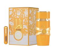 Yara Tous Original Perfume 100ML Arabic Perfume for Women Long Lasting Eau da Parfum Imported from Dubai Includes 5ML Refillable Atomizer, Elegant and Sophisticated Fragrance (Yara Tous)