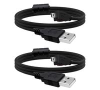 YARCHONN USB 2.0 to Mini 8 Pin USB Camera Cable UC-E6 Replacement Cable | UC-E16 UC-E17 USB Cable, Mini-B 8-pin to USB 2.0 cord,Camera Data Transfer wire,Compatible with Nikon Coolpix 1.5M / 2pcs
