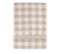 Yard Barton Gingham Cotton Hand Towel (Natural, 50 x 100 cm)