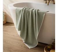 Yard Bath Sheet Hebden Waffle Bay Green 100x150cm