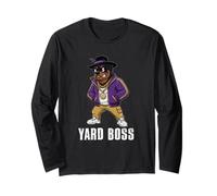Yard Boss Rottweiler Gangster Dog - Street Style Long Sleeve T-Shirt