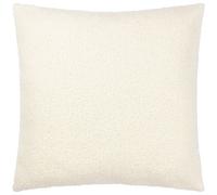 furn. Yard Cabu Cushion Cover - Scandi Minimalist Chunky Boucle Textured Decorative Case (Ecru - 55x55cm)